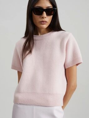 The Frankie Shop Sona Wool Knit Top